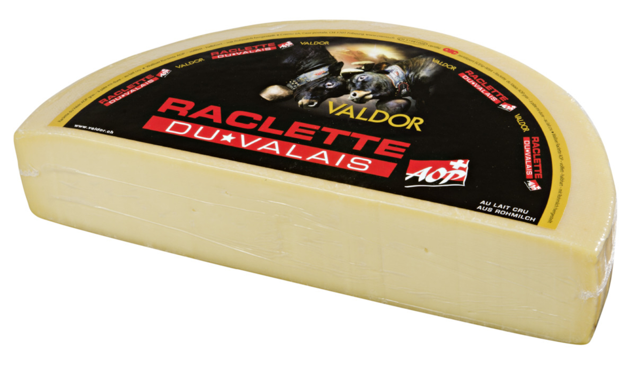 Raclette du Valais AOP lavé 1 2 Valdor env 2 5 kg