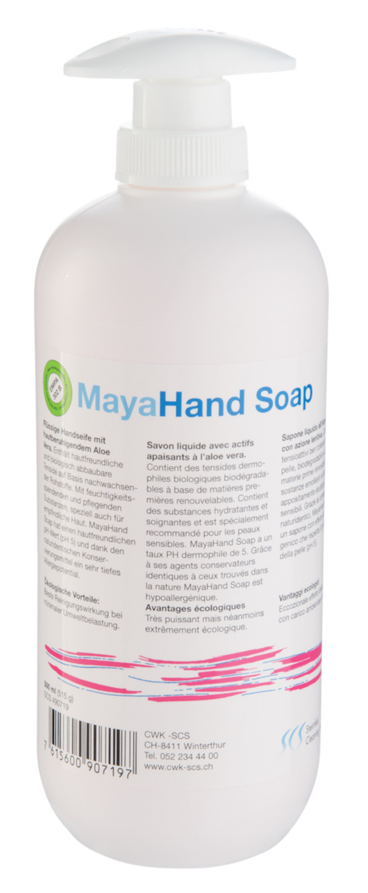 Flüssige Handseife Aloe Vera Maya 500 ml