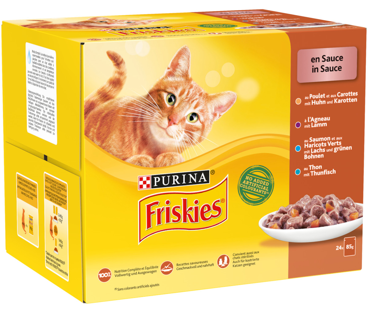 friskies en sauce