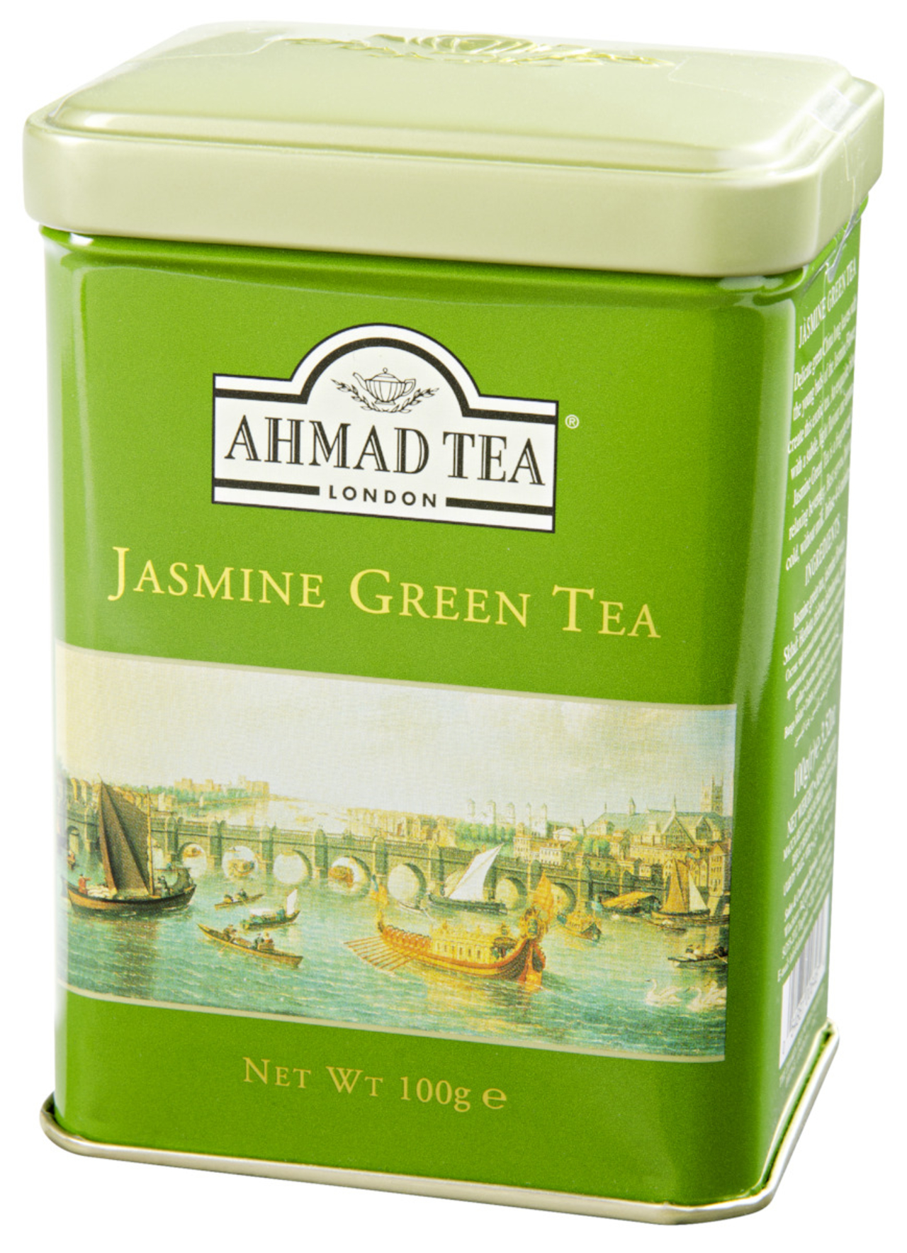 Ahmad Tea Jasmine Green Tea 100 Gr Boîte